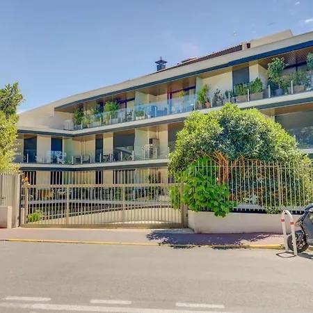 Lägenhet Stylish 1bdr W/huge Balcony/shared Roof Pool Cannes
