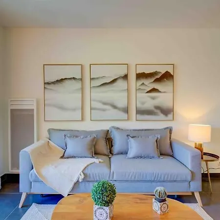 Stylish 1bdr W/huge Balcony/shared Roof Pool Cannes